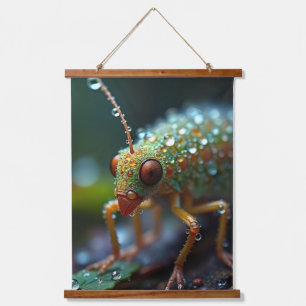Tapisserie Suspendue macro insecte forestier