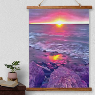 Tapisserie Suspendue Malecon Sunset 0911