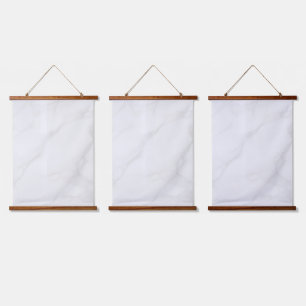 Tapisserie Suspendue Marbre Blanc