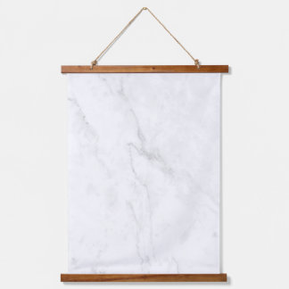 Tapisserie Suspendue Marbre Blanc