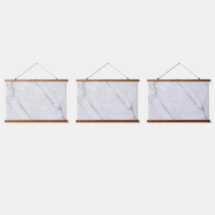Tapisserie Suspendue Marbre Blanc