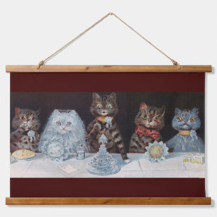 Tapisserie Suspendue Mariage de chat, Mariage, Mariée, Mariée, Louis Wa