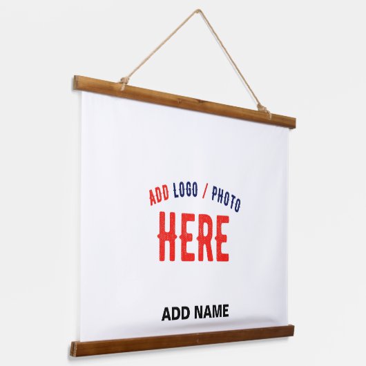 TAPISSERIE SUSPENDUE MARQUE BLANCHE MODERNE ET PERSONNALISABLE VÉRIFIÉE (Incliné)