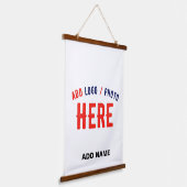 TAPISSERIE SUSPENDUE MARQUE BLANCHE MODERNE ET PERSONNALISABLE VÉRIFIÉE (Angulaire)