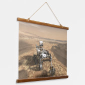 Tapisserie Suspendue Mars 2020 Rover Sur La Surface De Mars. (Angulaire)