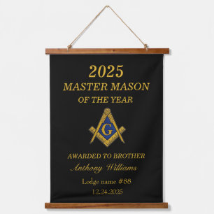 Tapisserie Suspendue Mason Master Freemason Lodge Mason