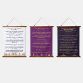 Tapisserie Suspendue Matin Et Soirée Adhkar (Tripler)