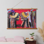 Tapisserie Suspendue Me tenir debout (Chambre à coucher)