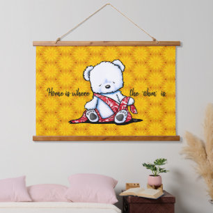 Tapisserie Suspendue Méditer Moose KiniArt Doormat