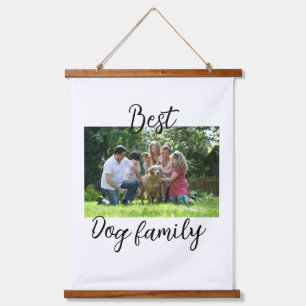 Tapisserie Suspendue Meilleur chien famille maman papa animal ami anima