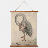 Tapisserie Suspendue Merveilleusement étrange Antique Bird (Recto)