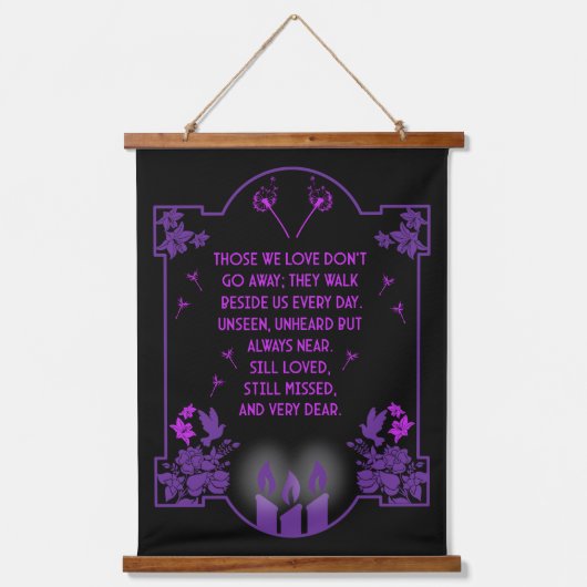 Tapisserie Suspendue Message de prise en charge de la confirmation (Recto)