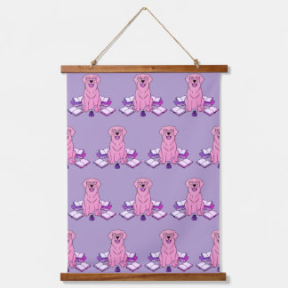 Tapisserie Suspendue Mignon Intelligent Golden Retriever Amoureux de Li