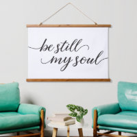 Minimaliste Restez mon âme élégant script moderne