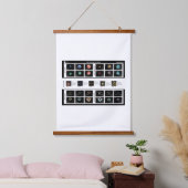 Tapisserie Suspendue Modèle standard de particules (Chambre à coucher)