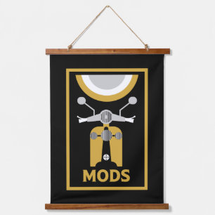 Tapisserie Suspendue Mods Et Rockers vintages