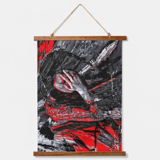 Tapisserie Suspendue Molten Soul (Recto)