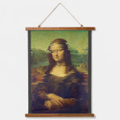 Tapisserie Suspendue Mona Lisa avec un pépin (Recto)