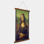 Tapisserie Suspendue Mona Lisa avec un pépin (Angulaire)