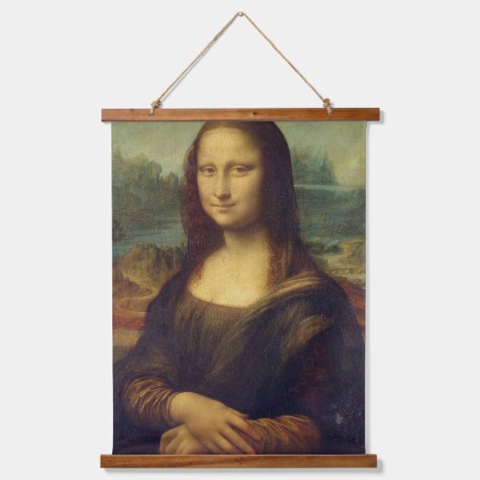 Tapisserie Suspendue Mona Lisa Picture Ledge (Recto)