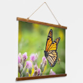 Tapisserie Suspendue Monarch on Thistle Hanging Tapestry (Angulaire)