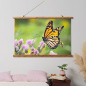 Tapisserie Suspendue Monarch on Thistle Hanging Tapestry (Chambre à coucher)