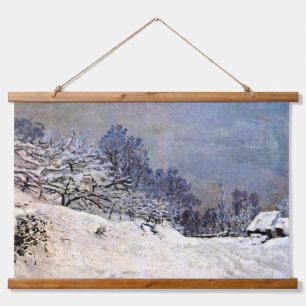 Tapisserie Suspendue Monet - La route devant la ferme Saint-Siméon