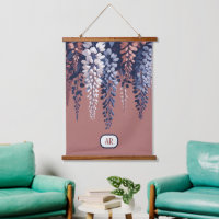 Monogram Marine Rose Wisteria Élégance