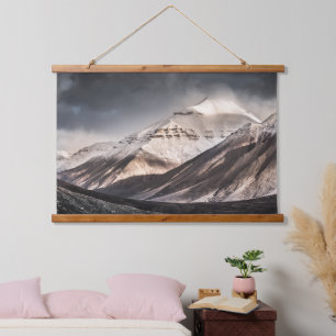 Tapisserie Suspendue Montagne de Svalbard