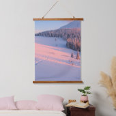 Tapisserie Suspendue Montagnes neigeuses (Chambre à coucher)