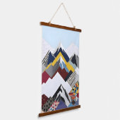Tapisserie Suspendue Monts Snowcap (Angulaire)