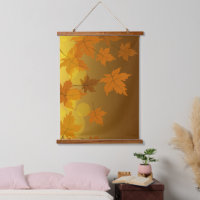 Motif d'automne avec feuilles d'érable en chute et