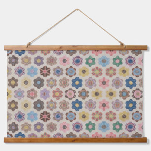 Tapisserie Suspendue Motif de fleurs abstraites