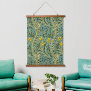 Tapisserie Suspendue Motif floral classique Narcisse de William Morris