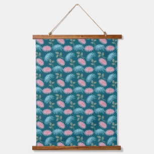 Tapisserie Suspendue Motif floral pastel
