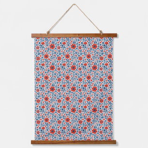 Tapisserie Suspendue Motif floral sur le thème des États-Unis/Américain