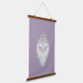 Tapisserie Suspendue Motif Oracle Owl Pastel Purple (Angulaire)