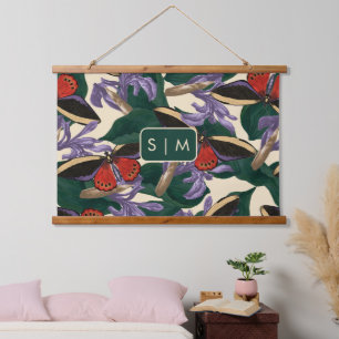 Tapisserie Suspendue Motif papillon de papillon de la papillon de nuit
