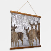 Tapisserie Suspendue Mule Deer Wyoming (Angulaire)