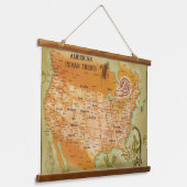 Tapisserie Suspendue Mur amérindien (Angulaire)