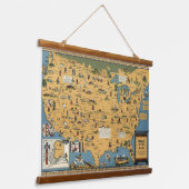 Tapisserie Suspendue Mur amérindien (Angulaire)