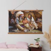 Tapisserie Suspendue Mur d'art indien du sud-ouest (Chambre à coucher)