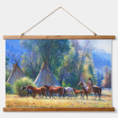 Tapisserie Suspendue Mur d'art indien du sud-ouest (Devant)