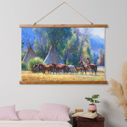 Tapisserie Suspendue Mur d'art indien du sud-ouest (Chambre à coucher)