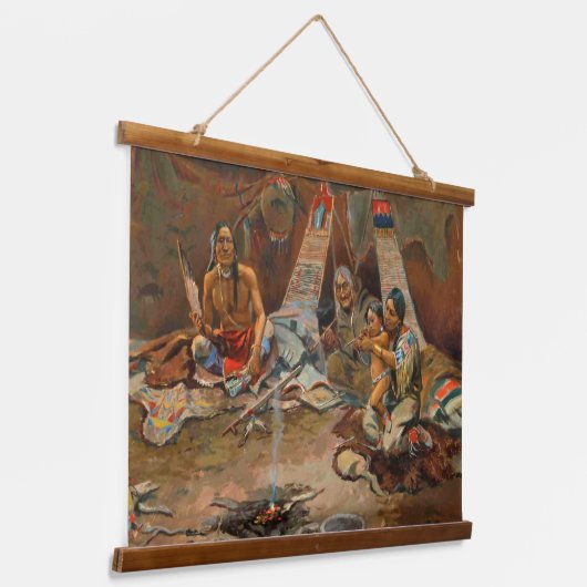 Tapisserie Suspendue Mur d'art indien du sud-ouest (Angulaire)