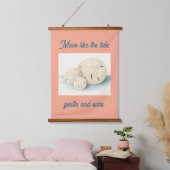 Tapisserie Suspendue Mur de sable côtier Dollar suspendu (Chambre à coucher)