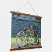 Tapisserie Suspendue Mur de vélo rustique (Angulaire)