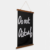 Tapisserie Suspendue Ne pas déranger l'art mural (Angulaire)