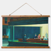 Tapisserie Suspendue Nighthawks, 1942 par Edward Hopper (Devant)
