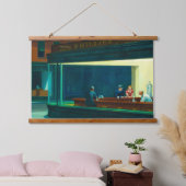 Tapisserie Suspendue Nighthawks, 1942 par Edward Hopper (Chambre à coucher)